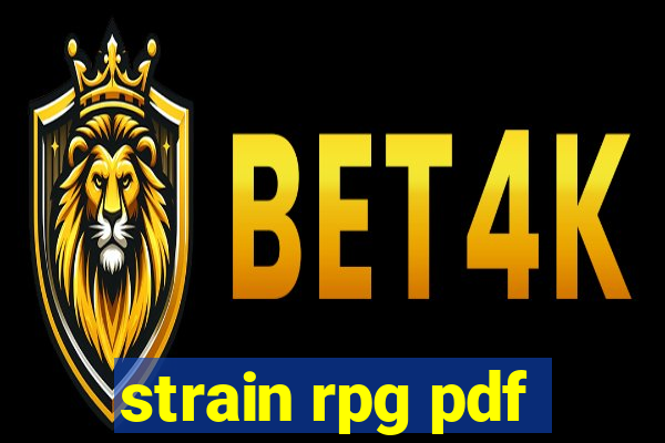strain rpg pdf